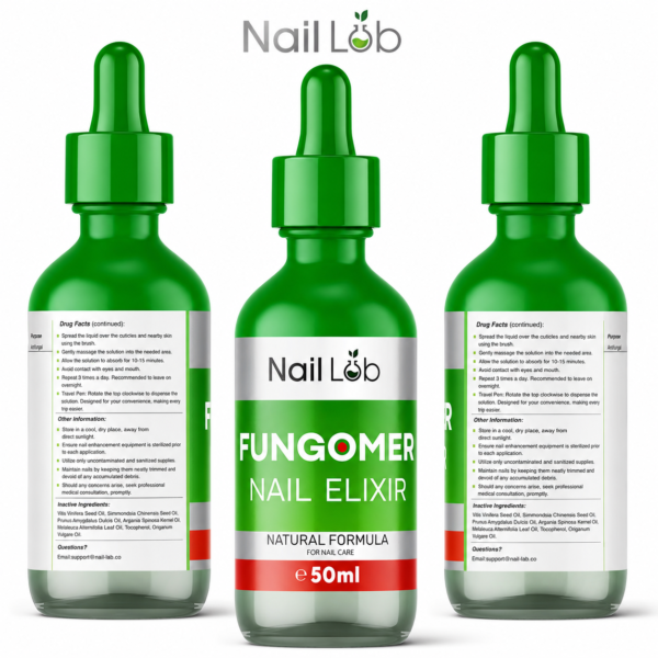 Nail Fungomer Product Nail Lab Premium Nail Care Serum for Fingers & Toes