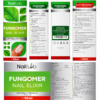 Nail Fungomer Product Box Nail Lab Premium Nail Care Serum for Fingers & Toes