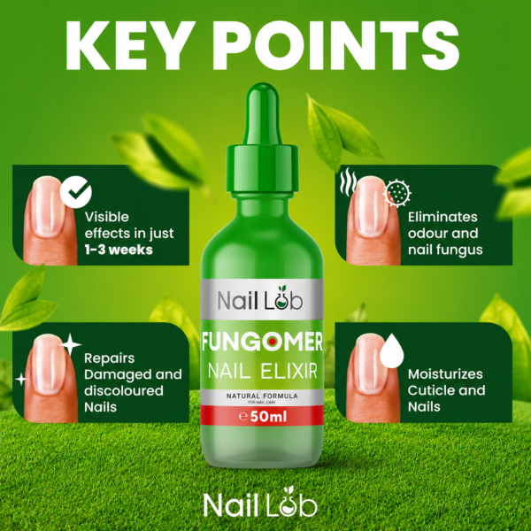 Nail Fungomer Results Nail Lab Premium Nail Care Serum for Fingers & Toes